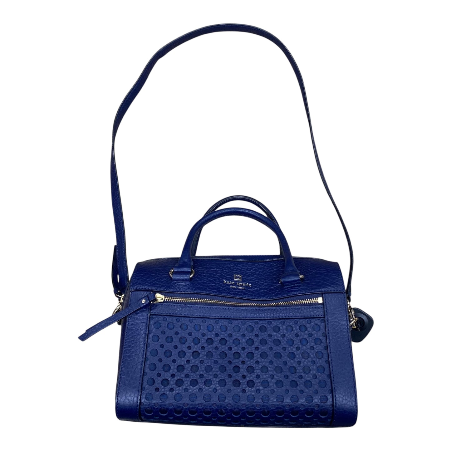 Handbag Designer By Kate Spade In Blue, Size:Medium