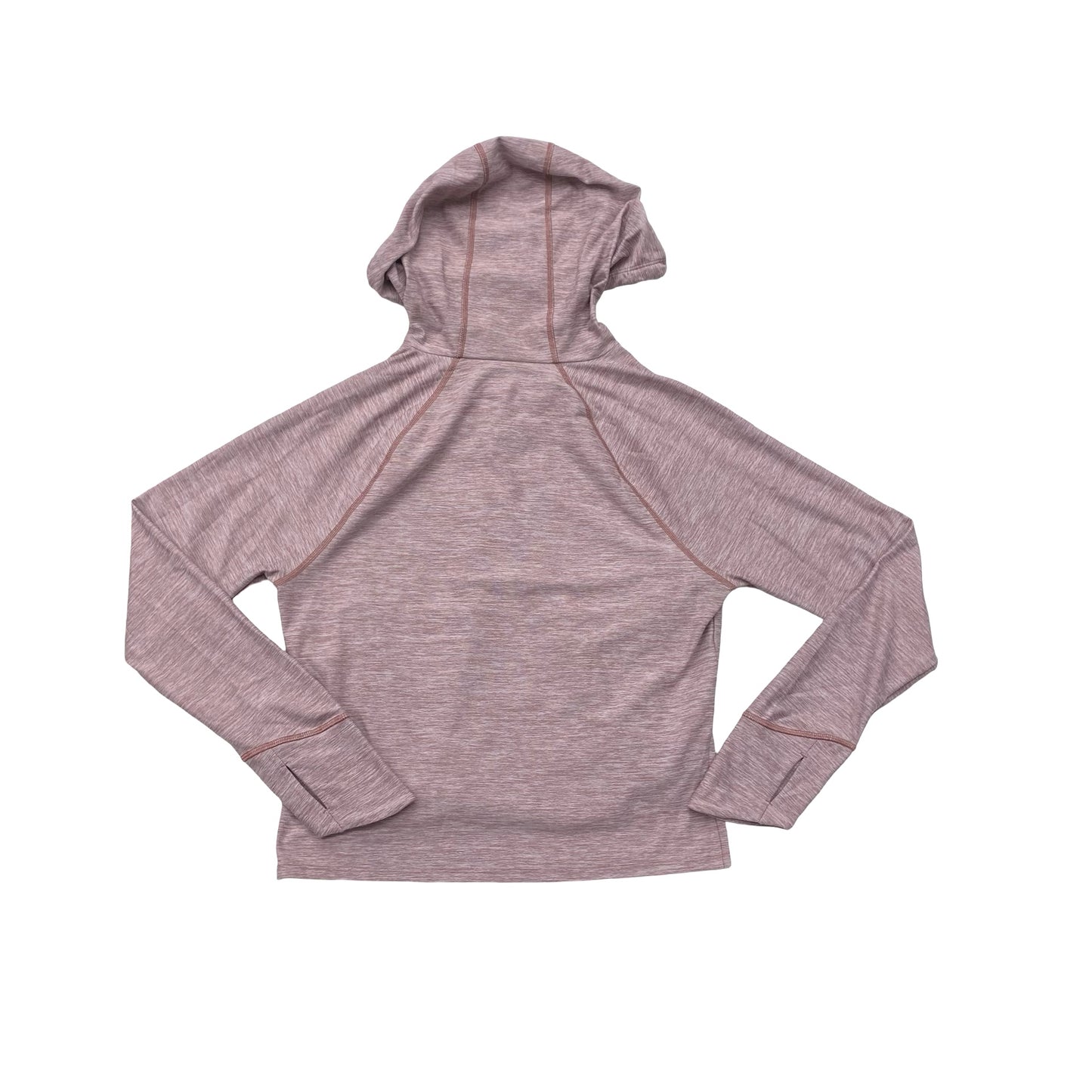 Athletic Top Ls Hoodie By The North Face In Pink, Size:S