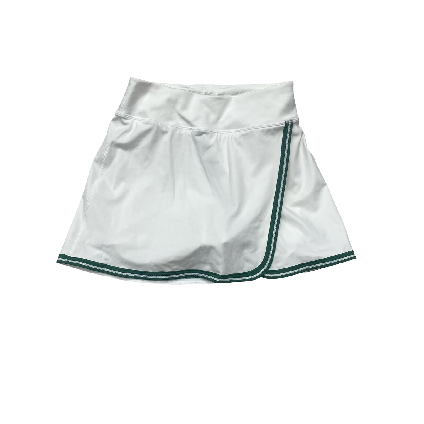Athletic Skirt By Athleta In Green & White, Size:Xs