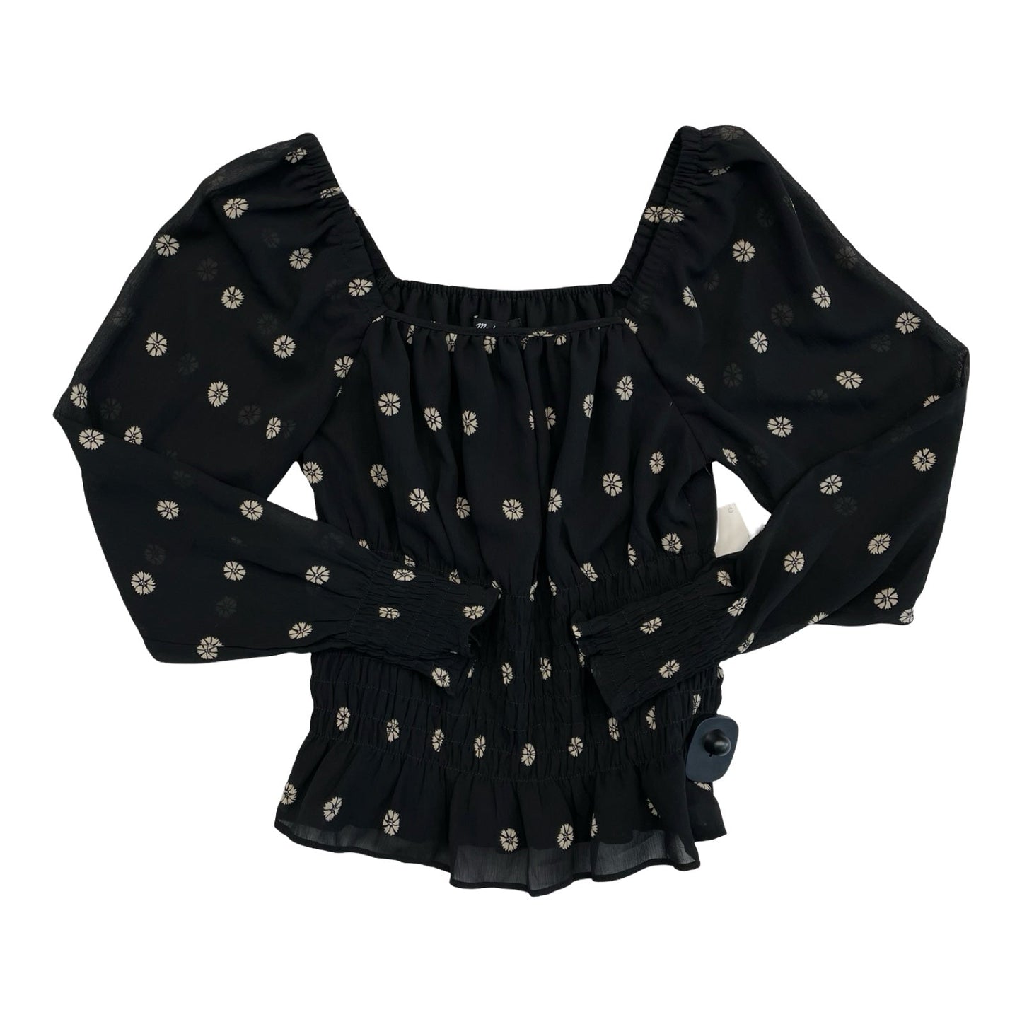 Top Ls By Madewell In Black & Tan, Size:Xxs