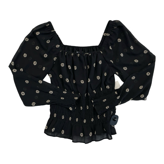 Top Ls By Madewell In Black & Tan, Size:Xxs