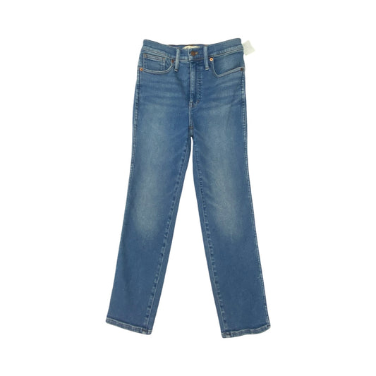 Jeans Straight By Madewell In Blue, Size:2