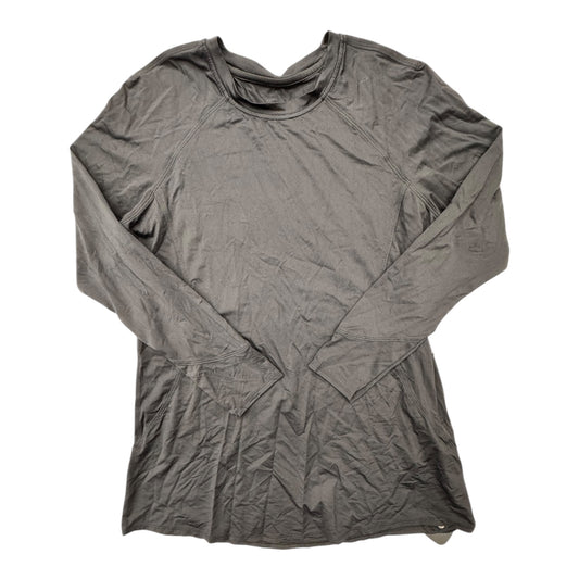 Athletic Top Ls Crewneck By Lululemon In Black, Size:M