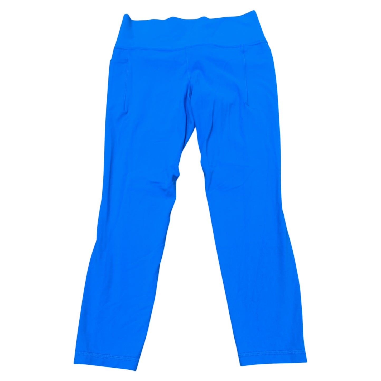Athletic Leggings By Athleta In Blue, Size:M
