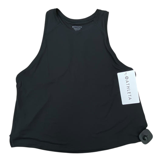 Athletic Tank Top By Athleta In Black, Size:M