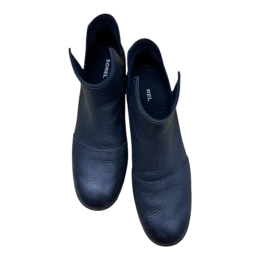 Boots Designer By Sorel In Black, Size:9