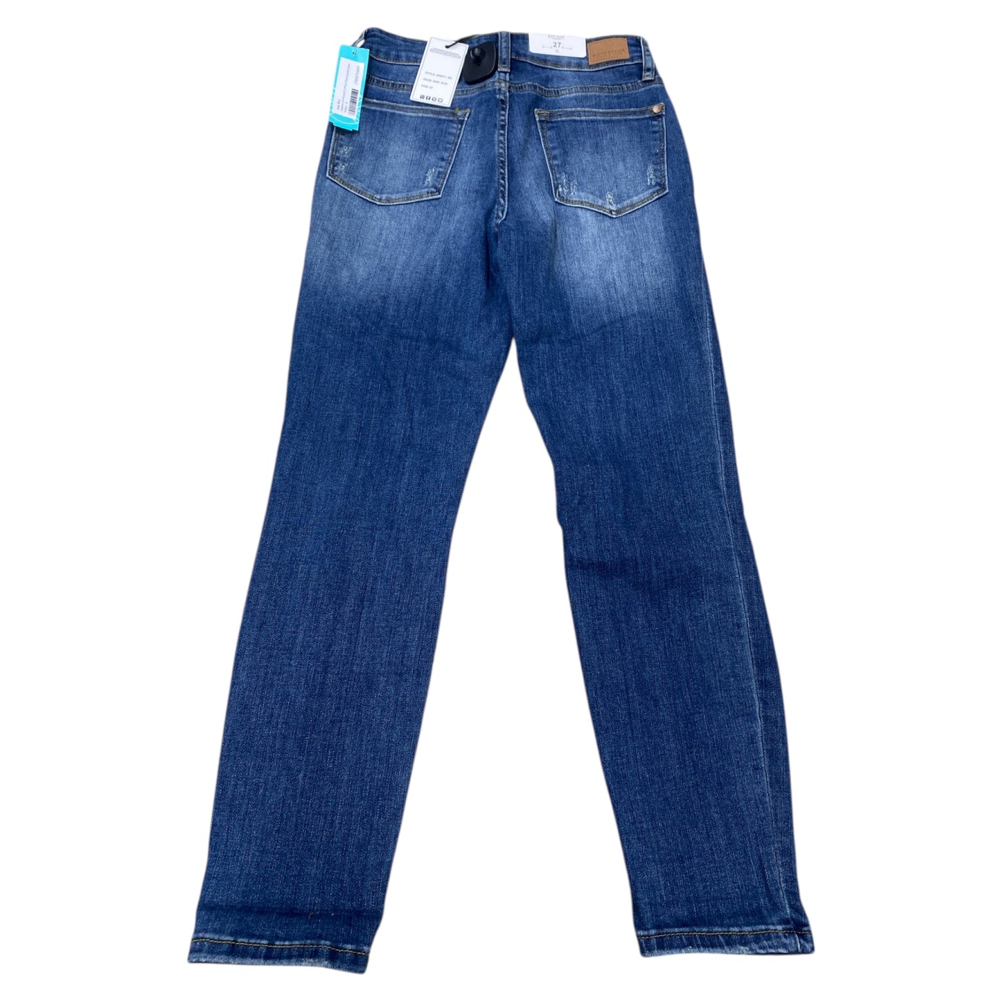 Jeans Skinny By Judy Blue In Blue Denim, Size:4