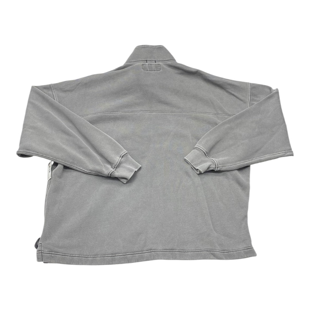 Sweatshirt Collar By Abercrombie And Fitch In Grey, Size:L