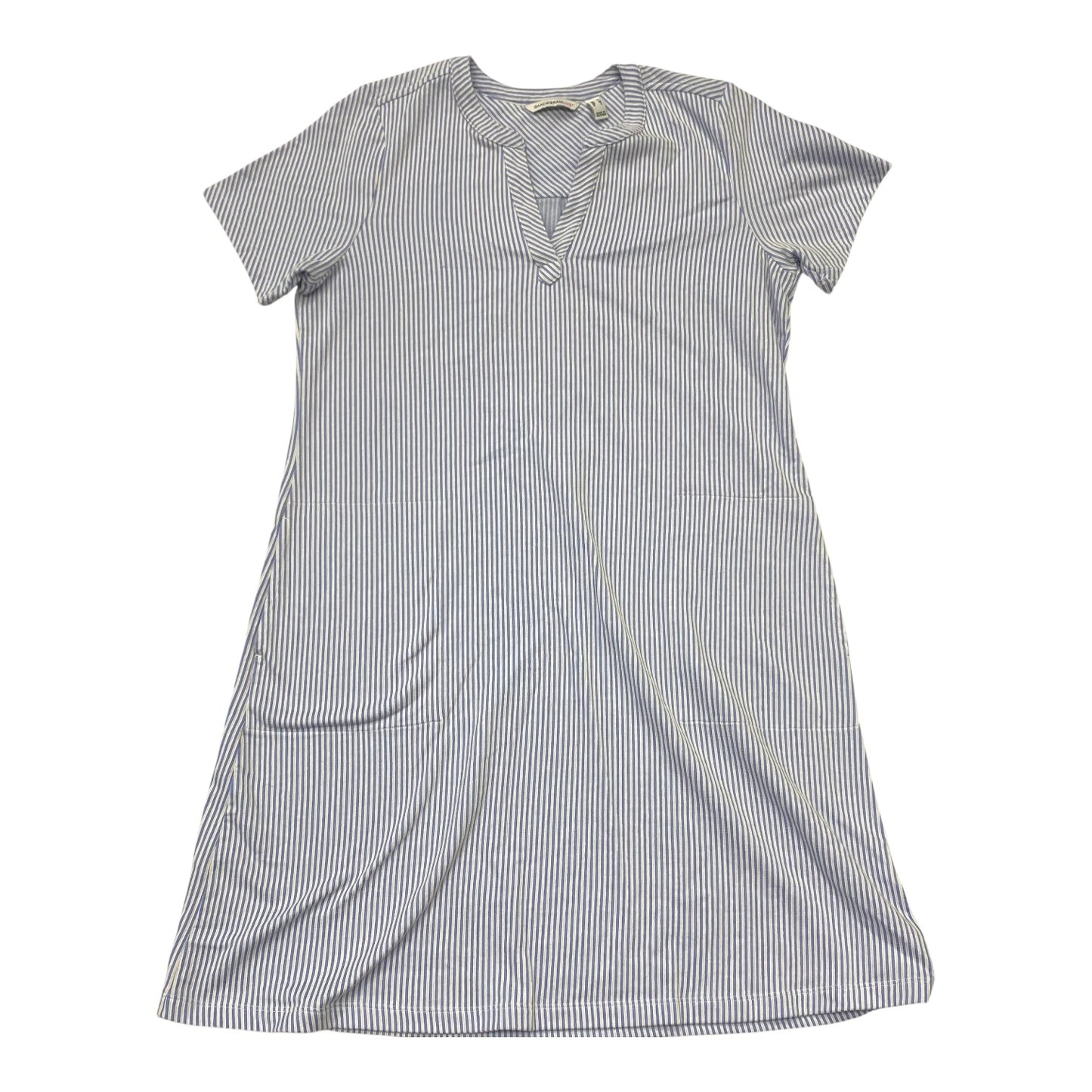 Dress Casual Midi By Isaac Mizrahi In Striped Pattern, Size:M