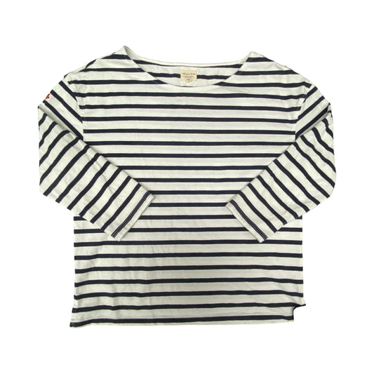 Top 3/4 Sleeve By Cmc In Striped Pattern, Size:Xs