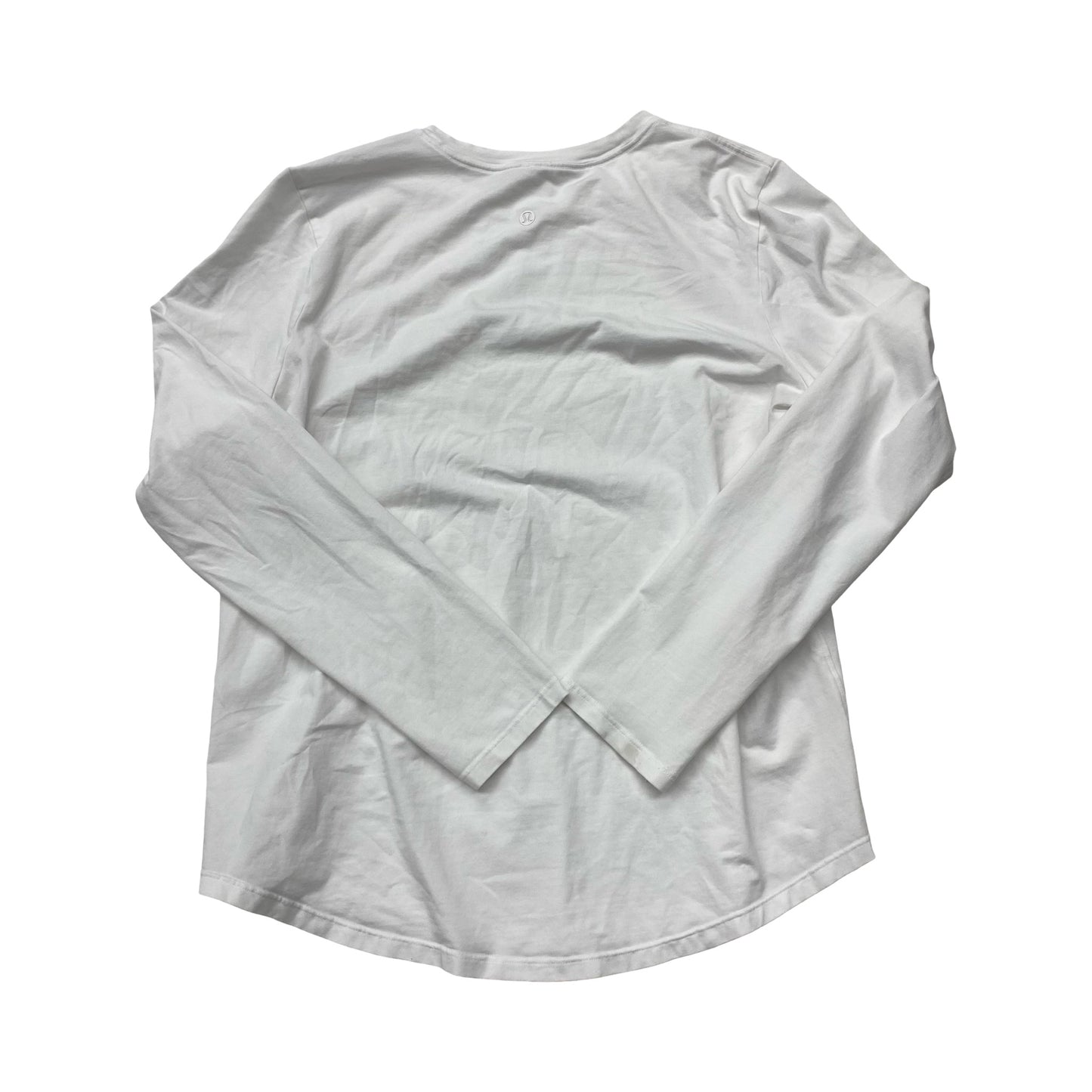 Top Ls Basic By Lululemon In White, Size:M