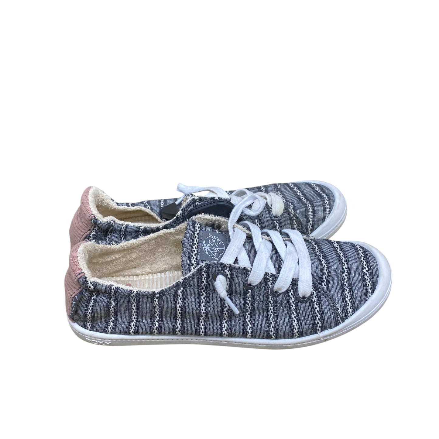 Shoes Flats By Roxy In Striped Pattern, Size:7.5
