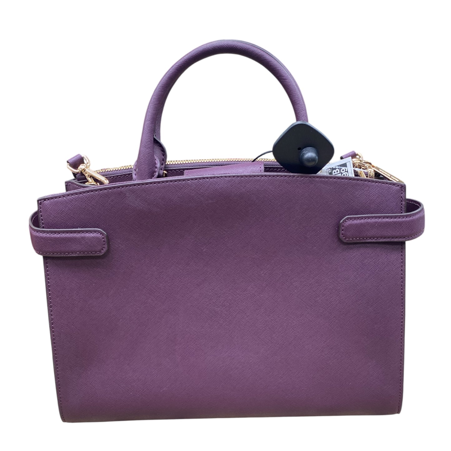 Handbag Designer By Michael Kors In Purple, Size:Large