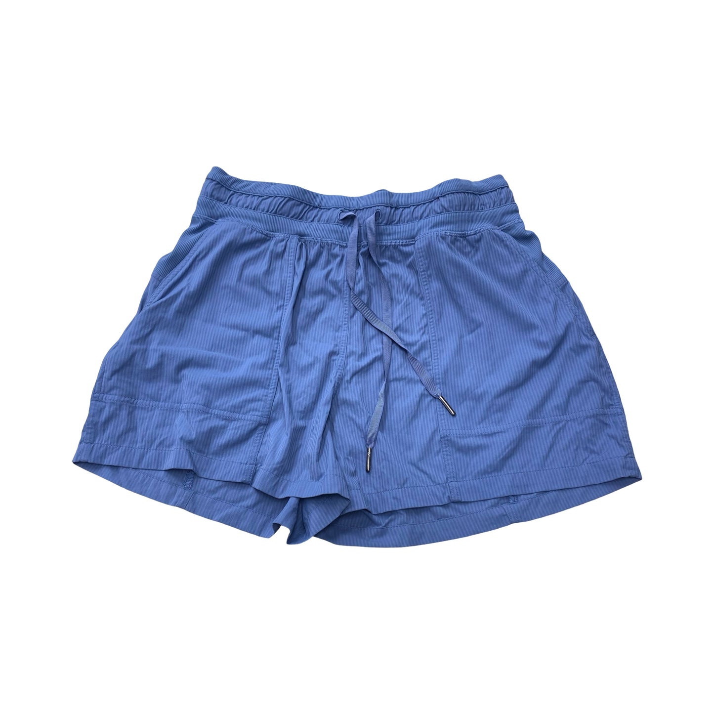 Athletic Shorts By Lululemon In Blue, Size:6