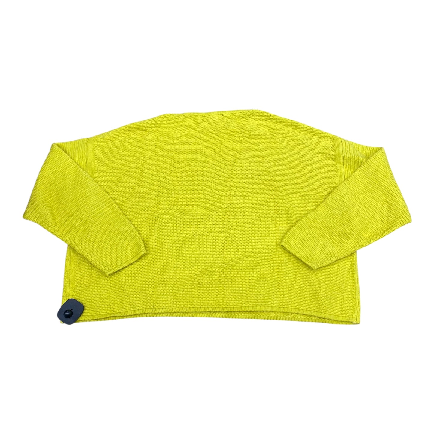 Sweatshirt Collar By Banana Republic In Yellow, Size:Xl