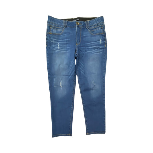 Jeans Skinny By Cmc In Blue, Size:12