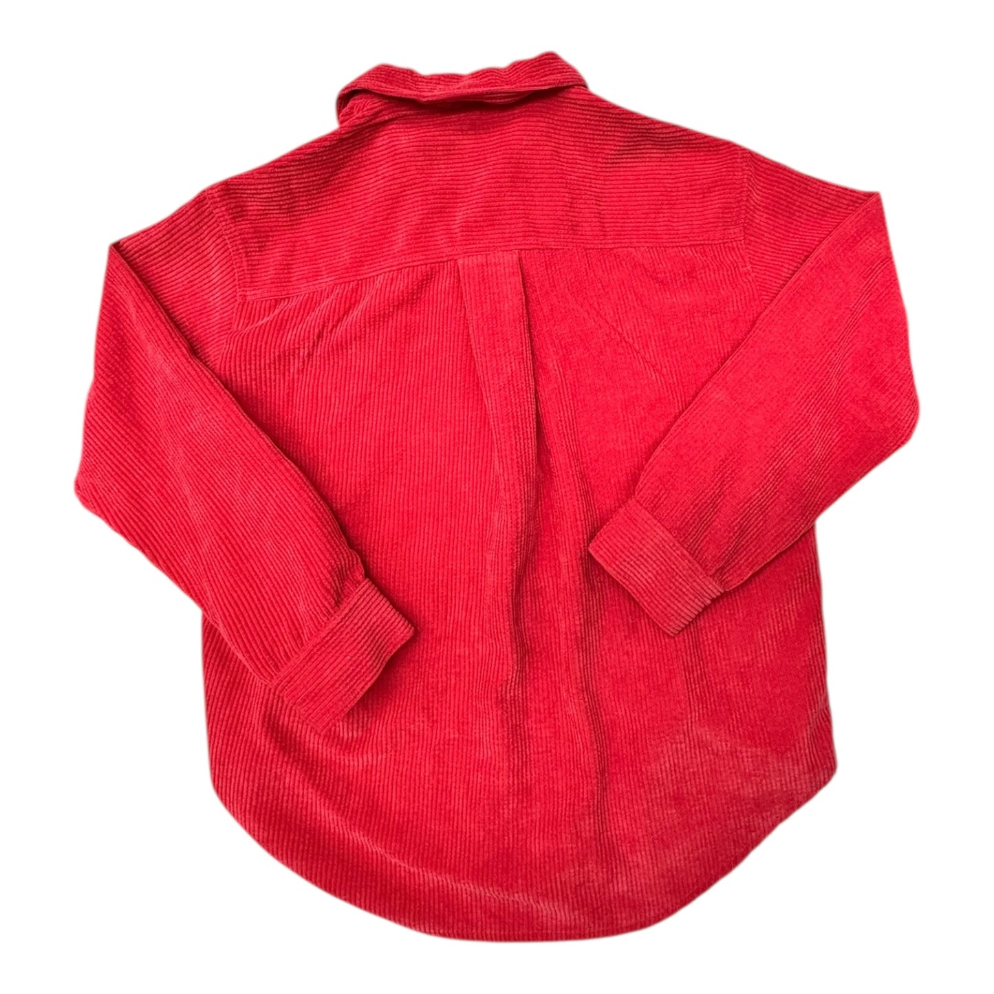 Jacket Shirt By La Miel In Red, Size:L