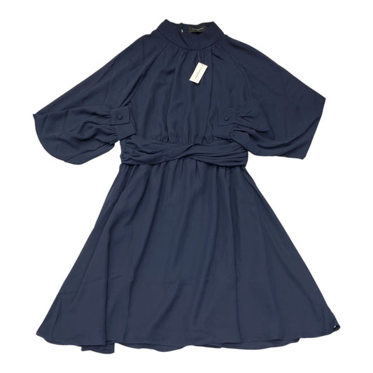 Dress Party Midi By Banana Republic In Navy, Size:S