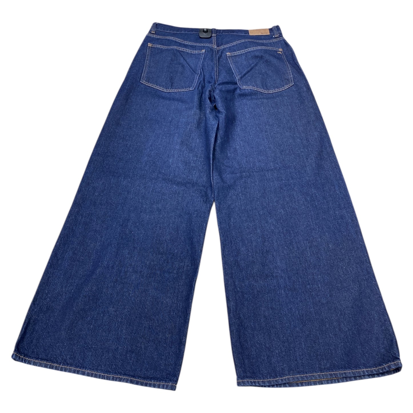 Jeans Wide Leg By Madewell In Blue Denim, Size:10