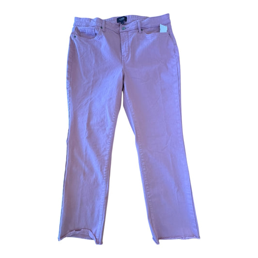 Jeans Boyfriend By Not Your Daughters Jeans In Pink, Size:12
