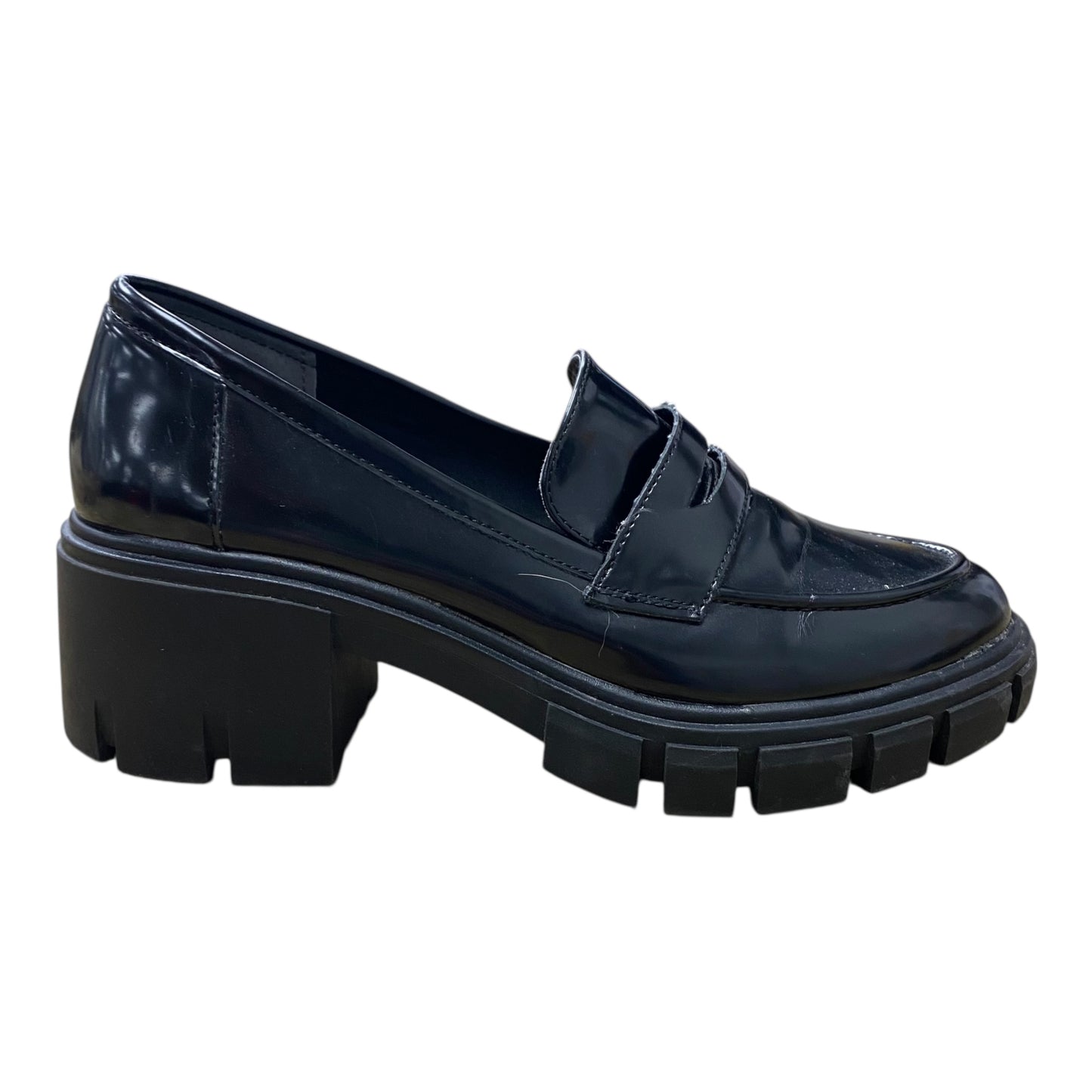 Shoes Flats By Crown Vintage In Black, Size:7