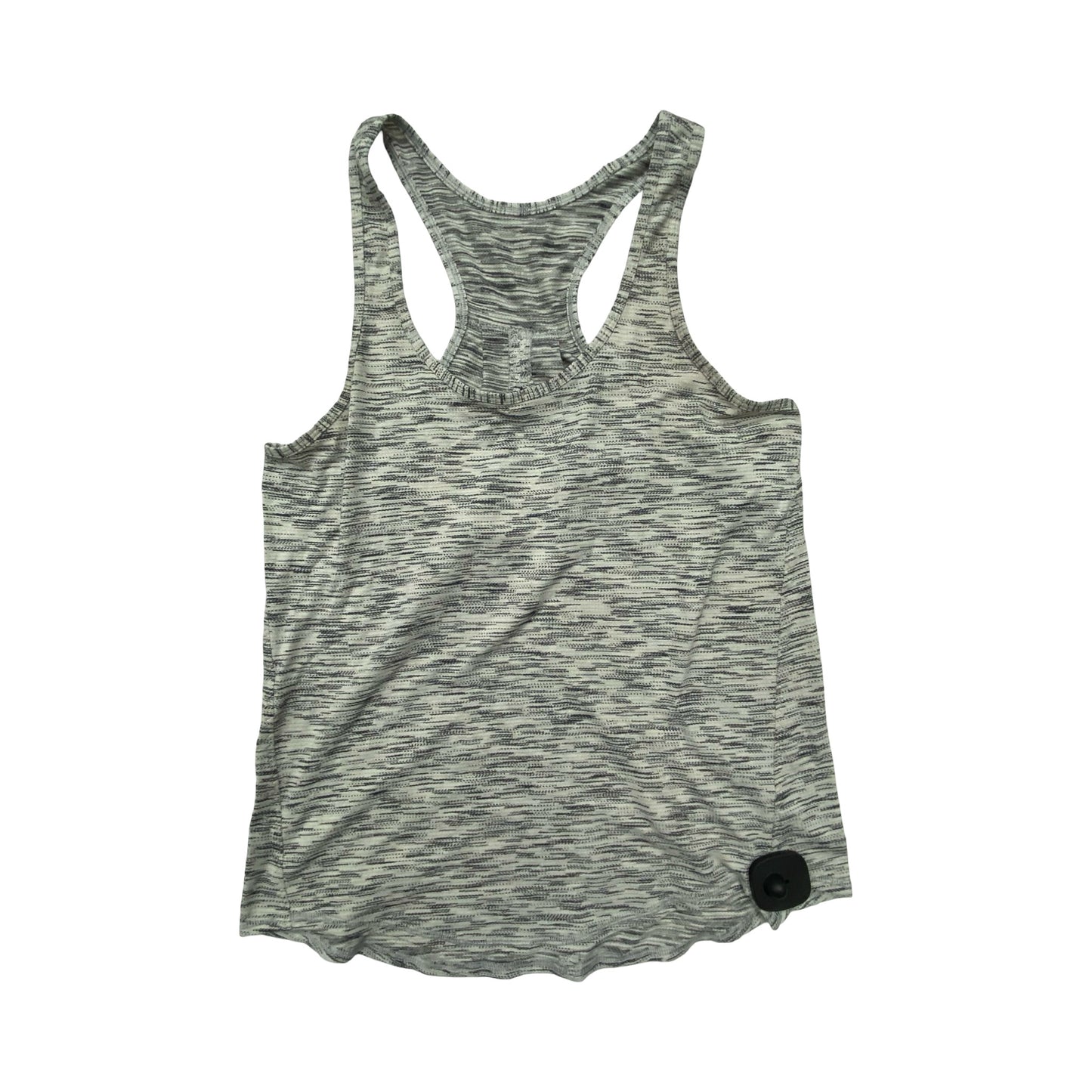 Athletic Tank Top By Lululemon In Black & White, Size:S