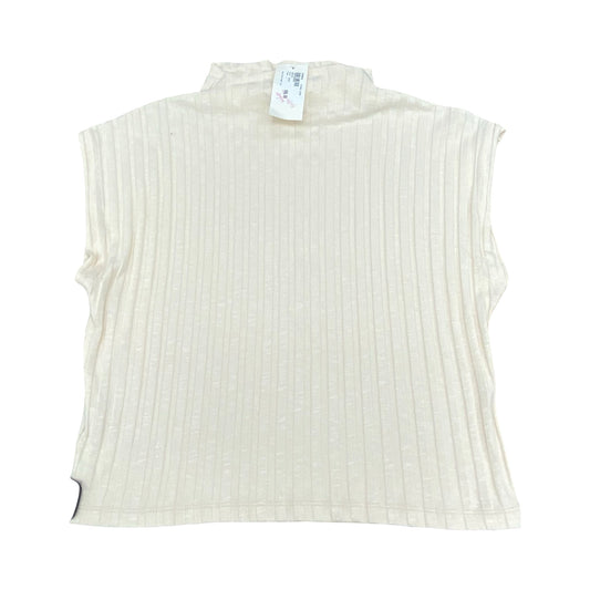 Top Sleeveless By Michael Stars In Cream, Size:L