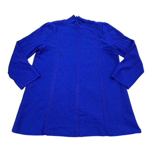 Sweater By Ming Wang In Blue, Size:M