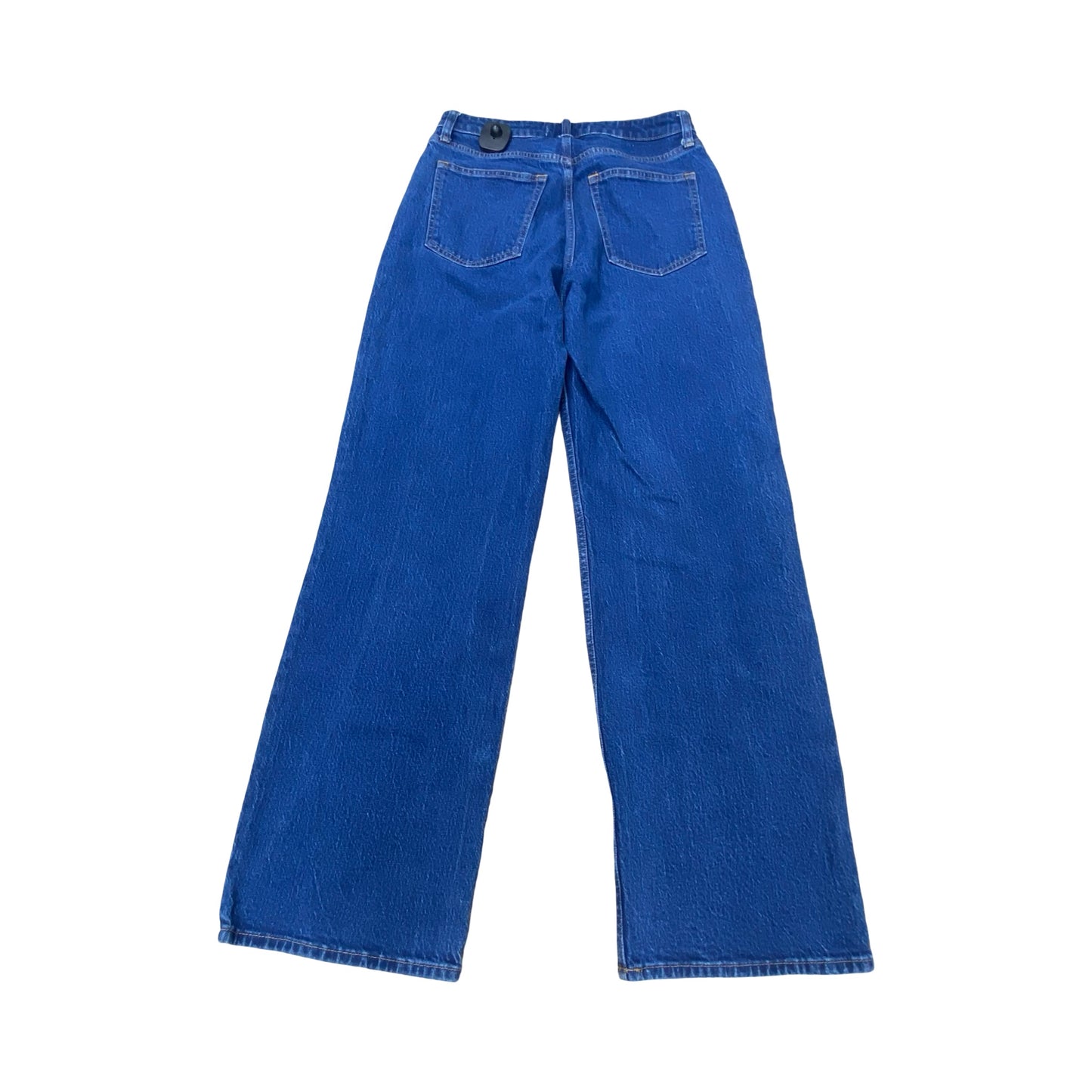 Jeans Straight By Abercrombie And Fitch In Blue Denim, Size:8