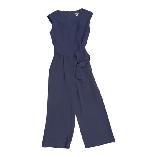 Jumpsuit By Tahari In Blue, Size:4
