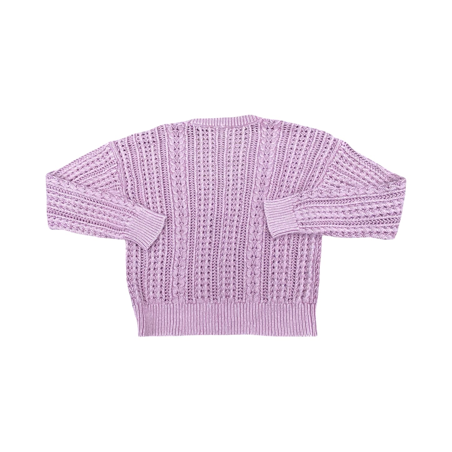 Sweater Cardigan By Sundance In Mauve, Size:S