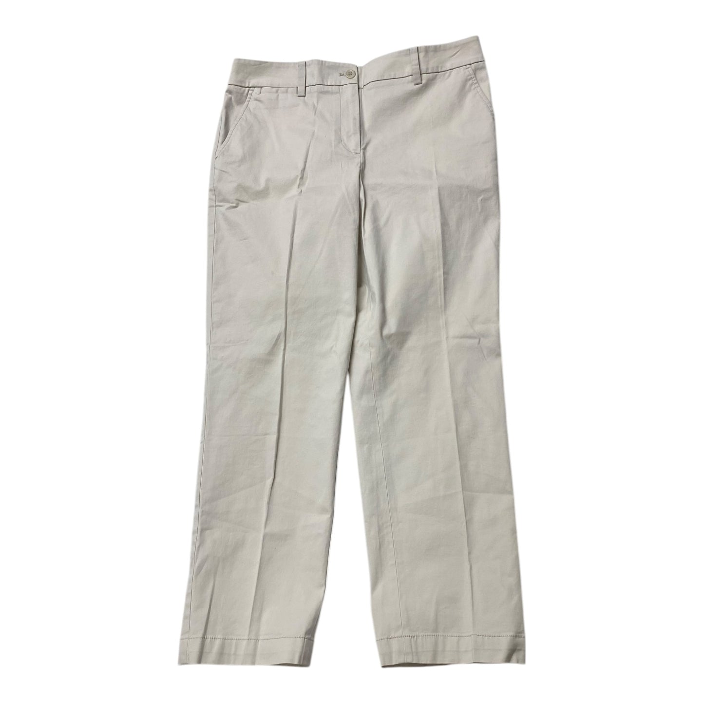 Pants Dress By Talbots In Cream, Size:12P