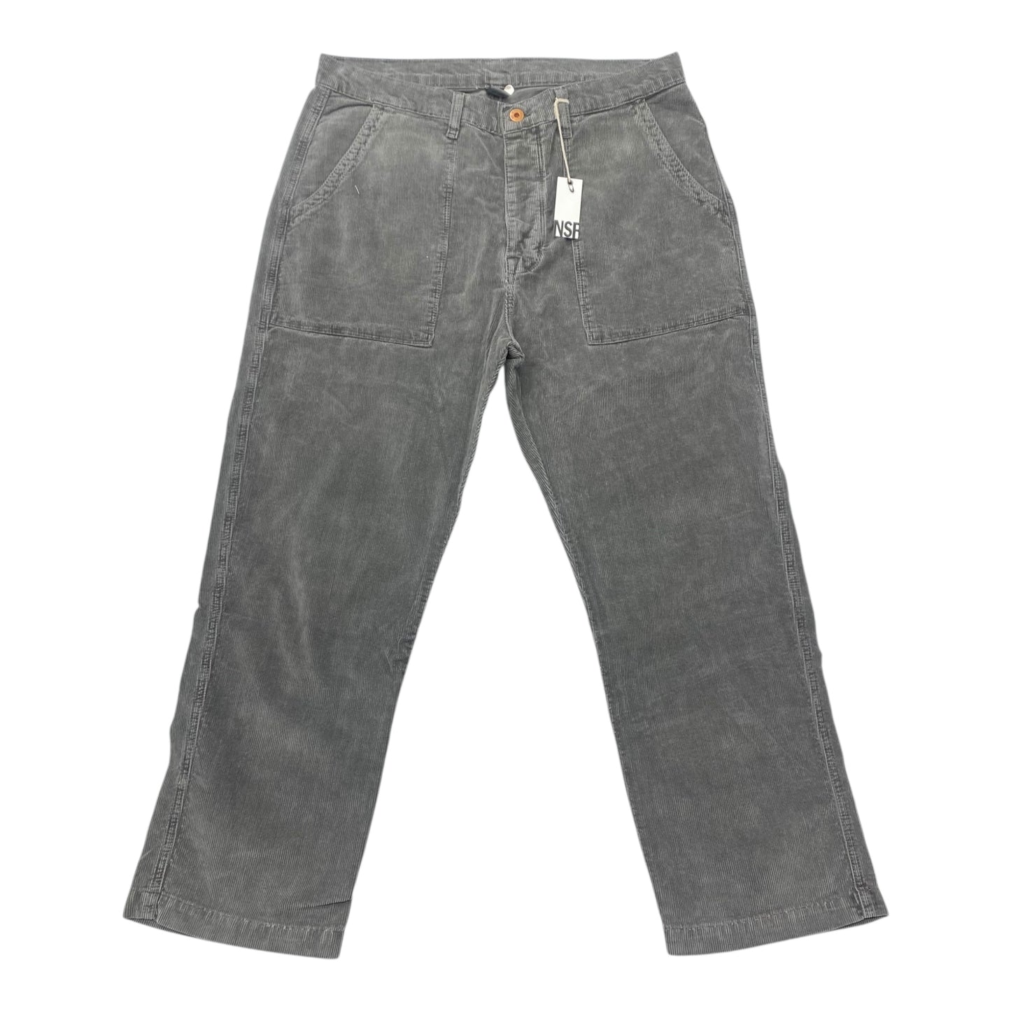 Pants Corduroy By NSF In Grey, Size:12