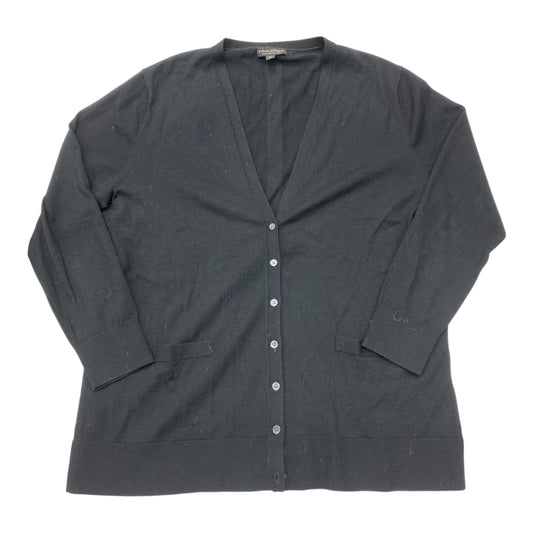 Sweater Cardigan By Banana Republic In Black, Size:Xl