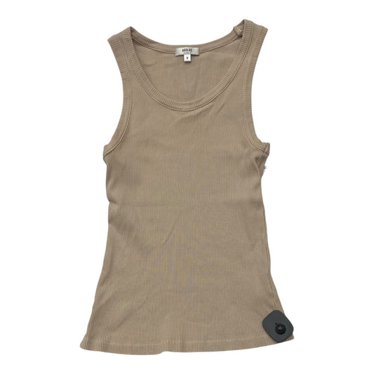 Top Sleeveless By Agolde In Beige, Size:M