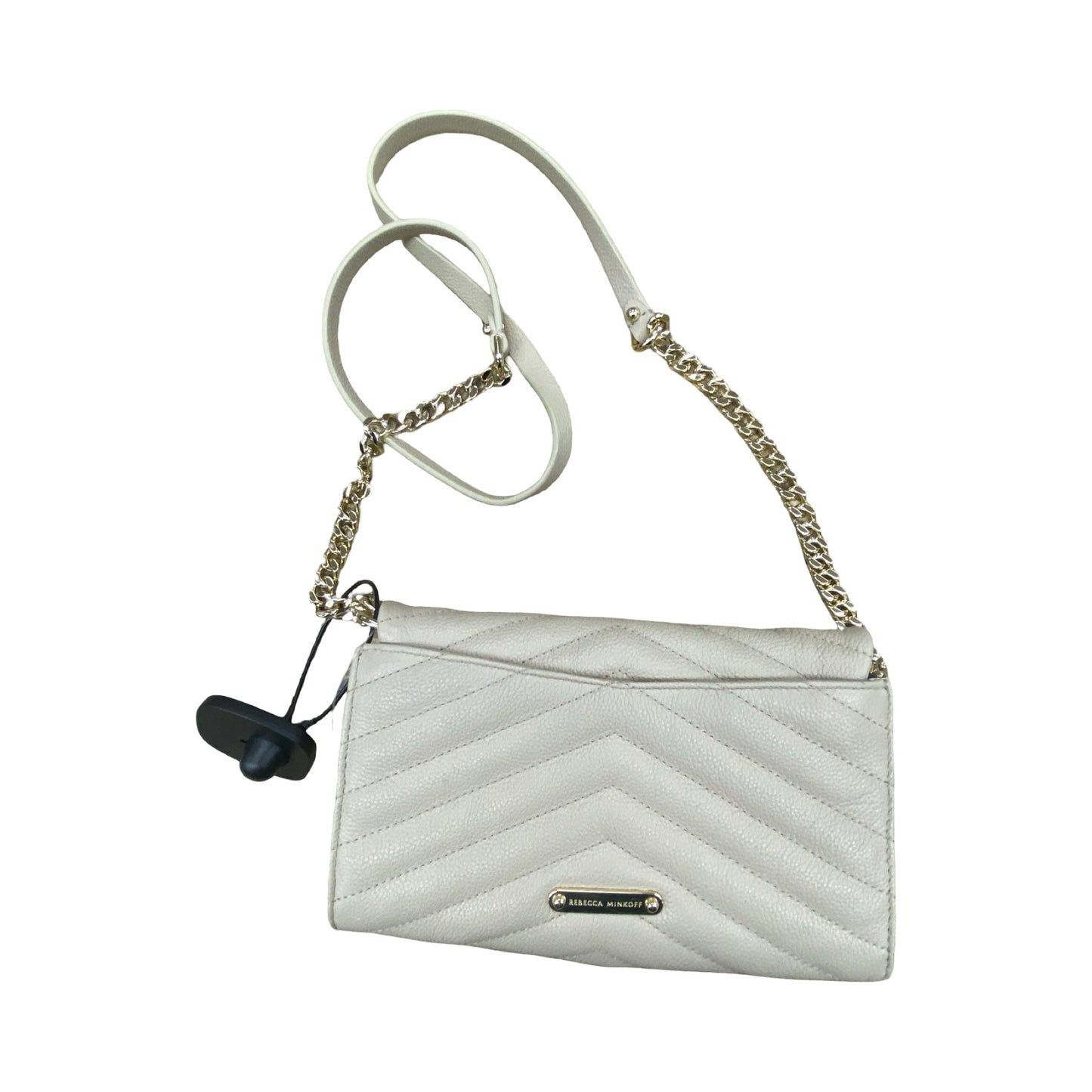 Handbag Designer By Rebecca Minkoff In Beige, Size:Small