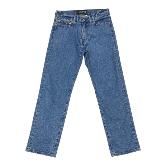 Jeans Straight By Abercrombie And Fitch In Blue, Size:8