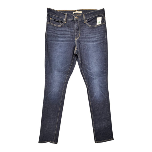 Jeans Skinny By Levis In Blue, Size:14