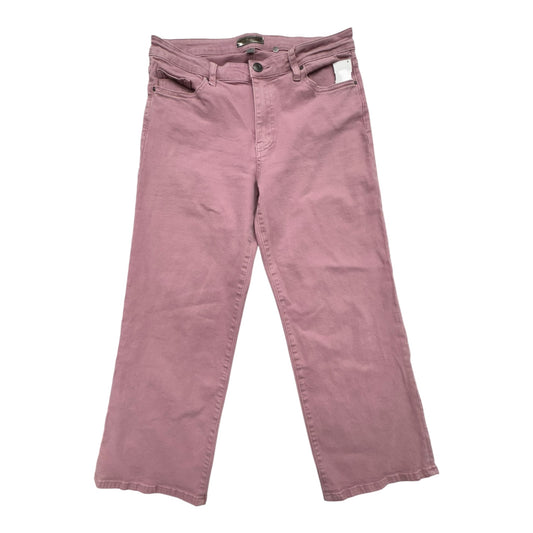 Jeans Wide Leg By Kut In Pink, Size:8