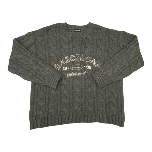 Sweater By Pretty Little Thing In Grey, Size:S