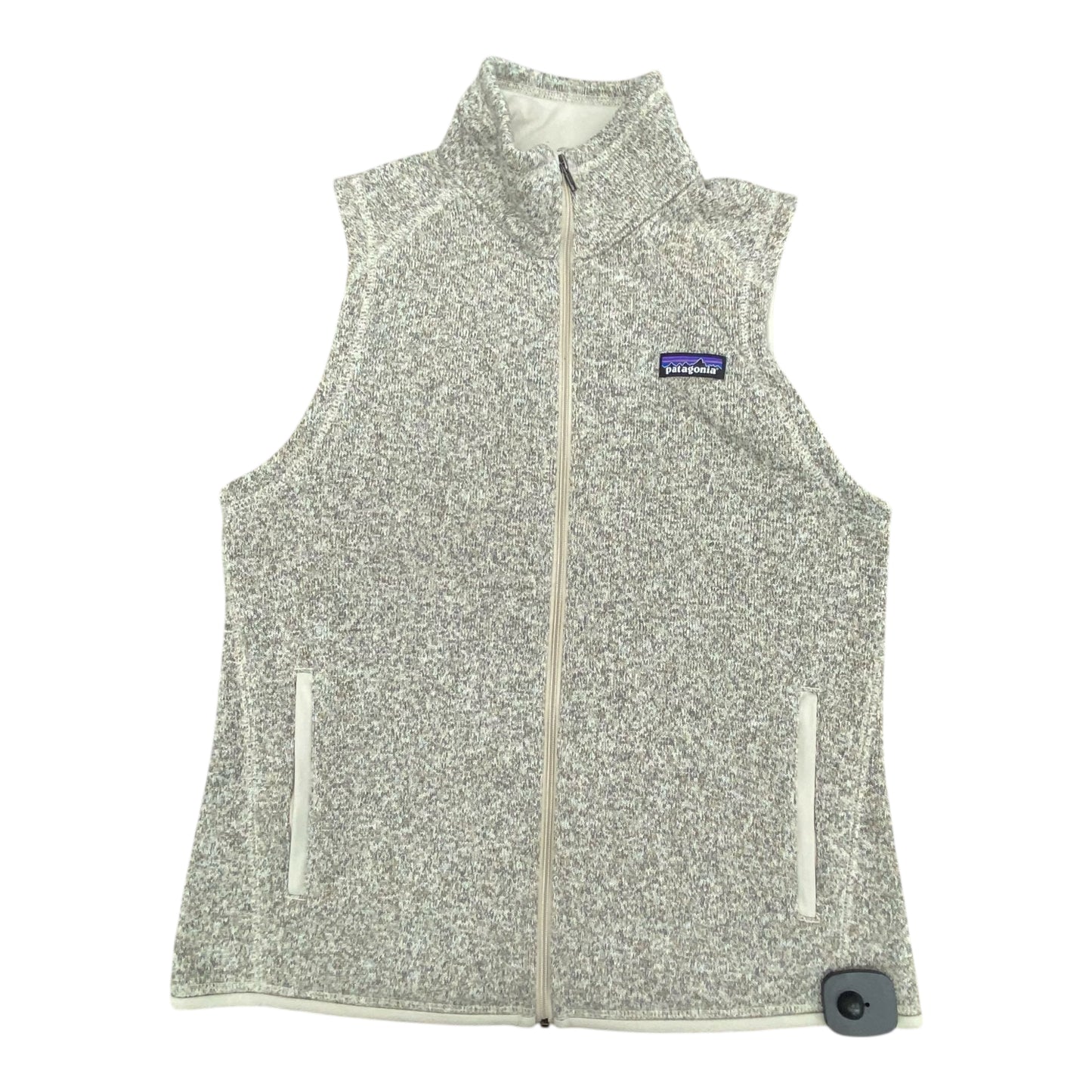 Vest Fleece By Patagonia In Grey, Size:M