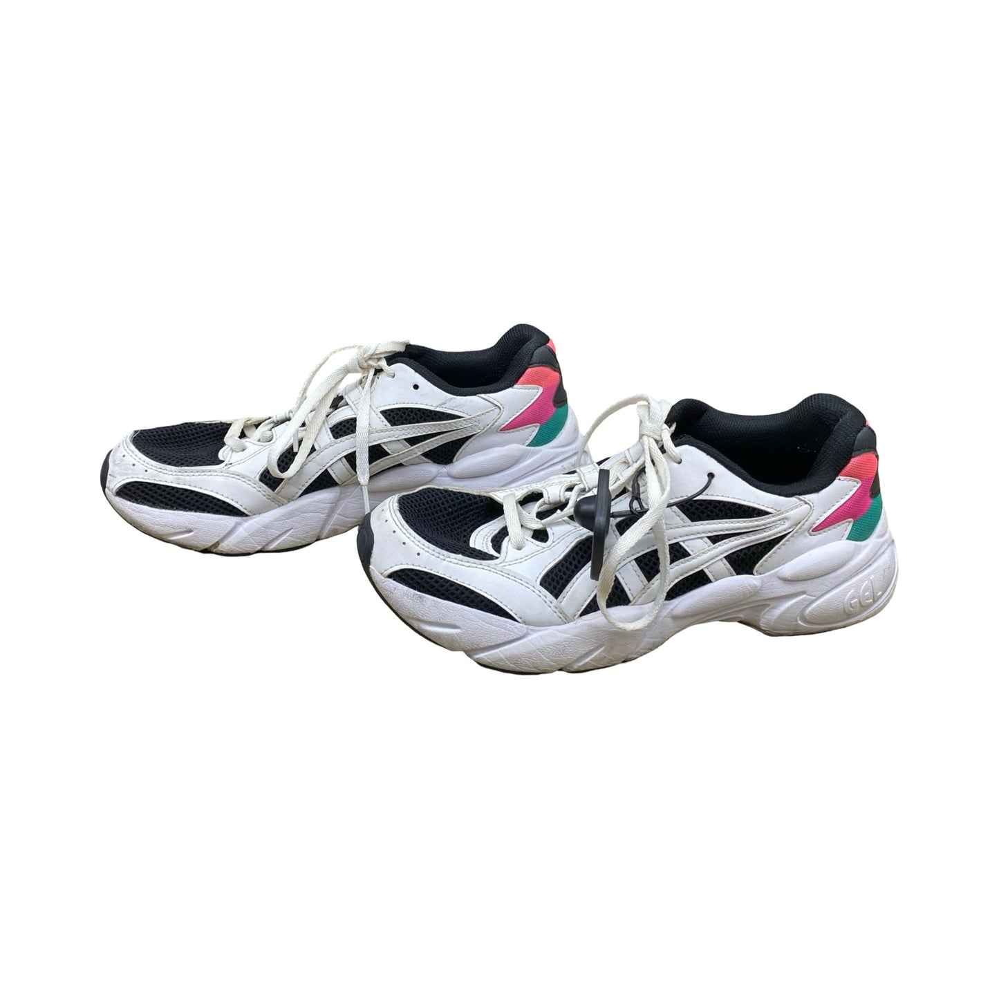 Shoes Athletic By Asics In Black & White, Size:9
