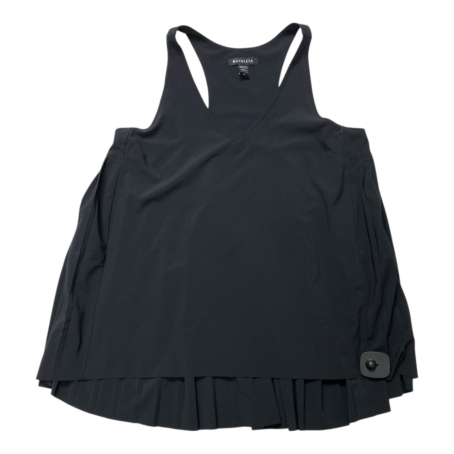 Athletic Tank Top By Athleta In Black, Size:M