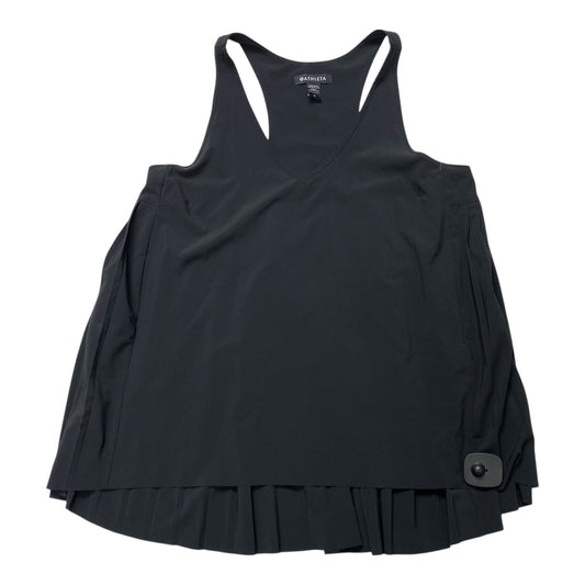 Athletic Tank Top By Athleta In Black, Size:M