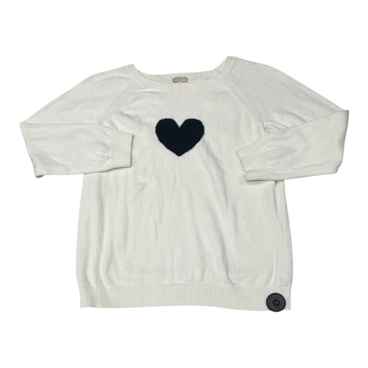 Sweater By Talbots In Cream, Size:Xl