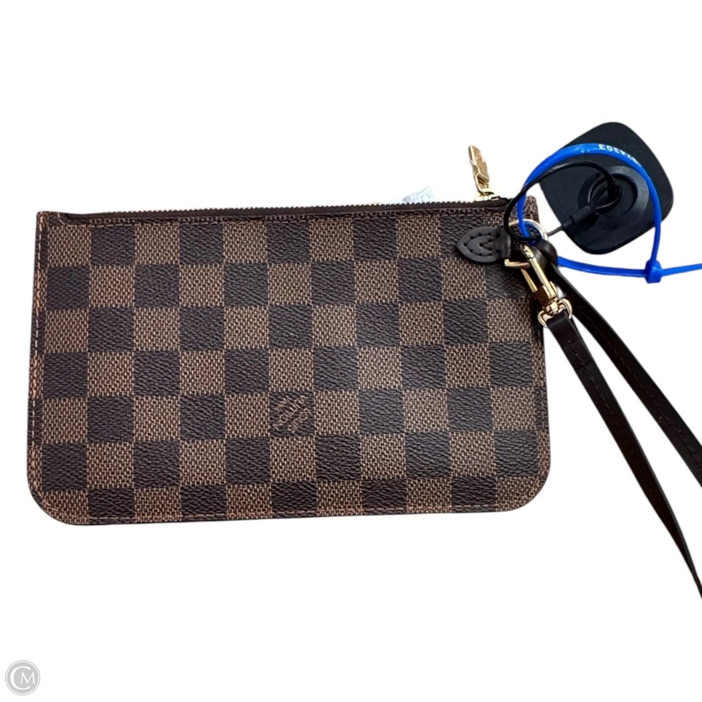 Wristlet Luxury Designer By Louis Vuitton In Brown, Size:Medium