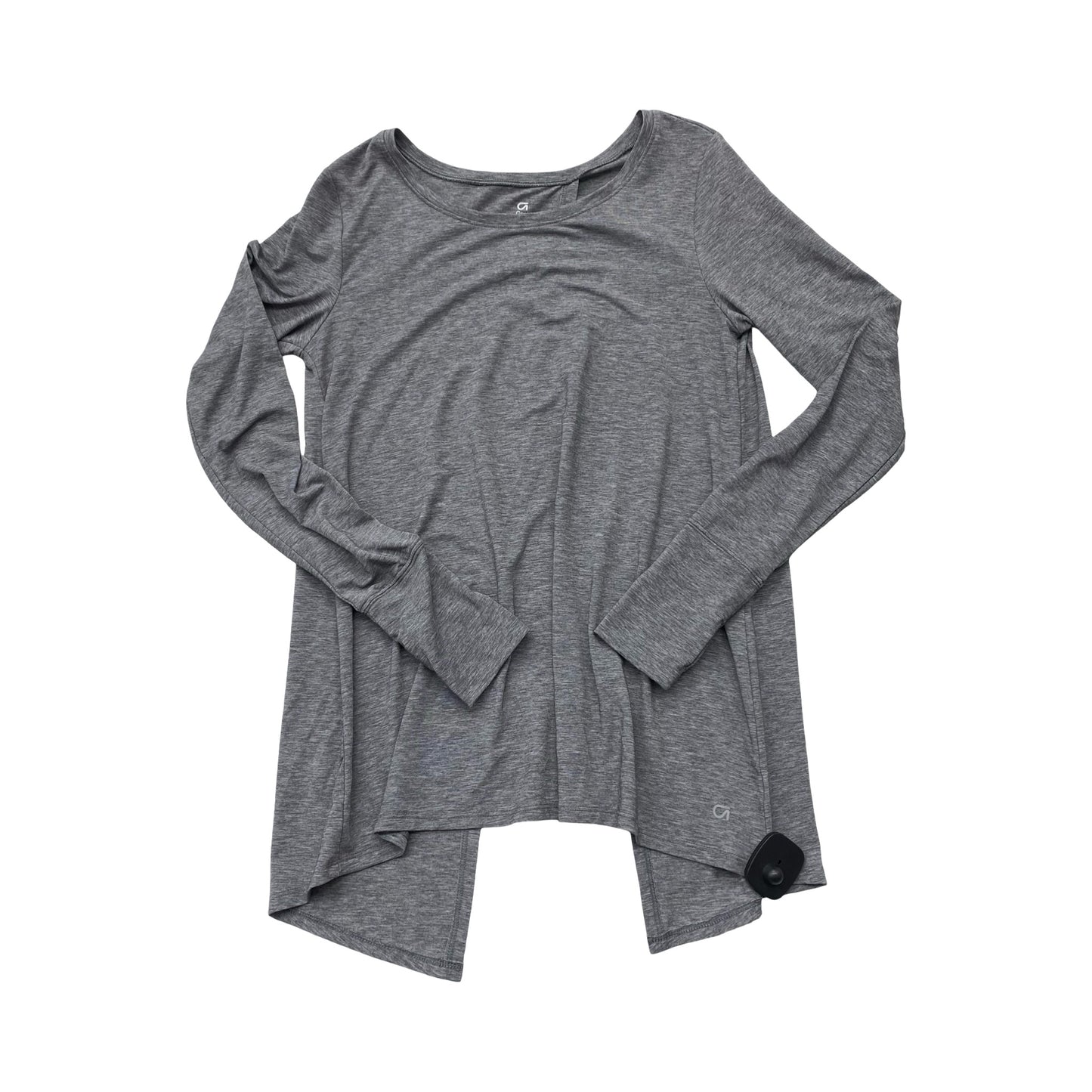 Athletic Top Ls Crewneck By Gapfit In Grey, Size:Xs