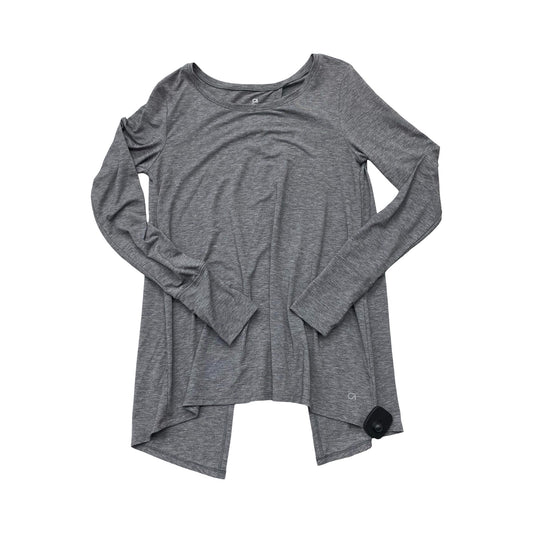 Athletic Top Ls Crewneck By Gapfit In Grey, Size:Xs