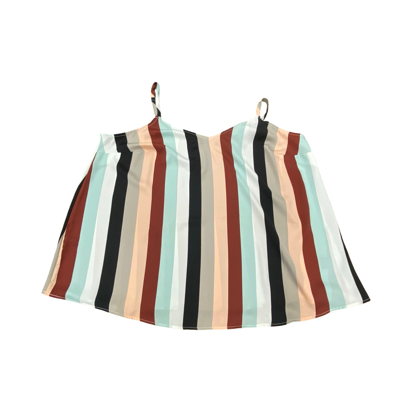 Top Sleeveless By Torrid In Multi, Size:2X
