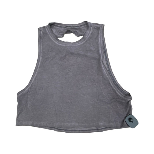 Athletic Tank Top By Lululemon In Taupe, Size:8
